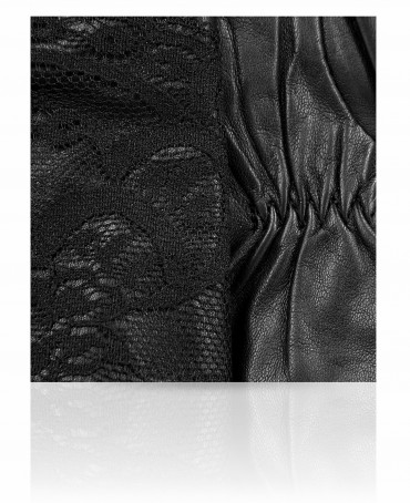 Перчатки Женские 11_LACE/BL